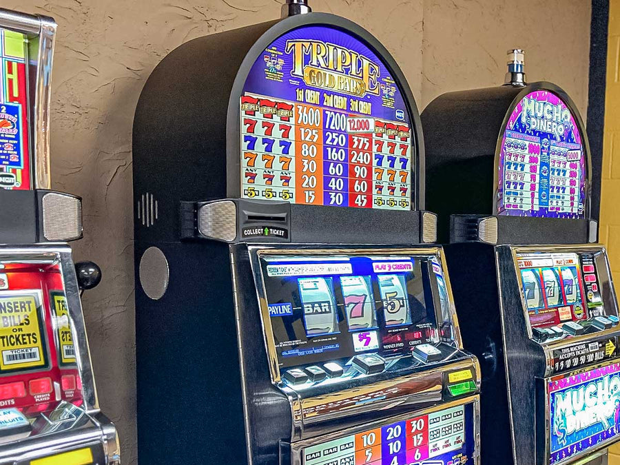 Triple Gold Bars Slot Machine - Refurbished