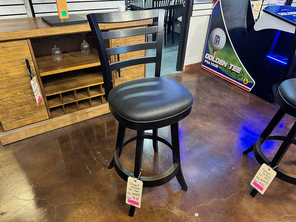 Stuart Backed Bar Stool Display Dallas "As Is"