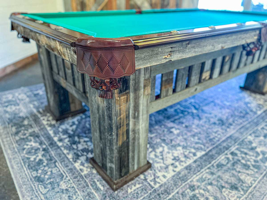 Texas Hickory 8' Pool Table - Display Model
