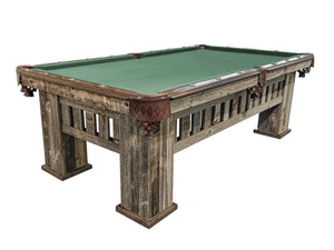 Texas Hickory Pool Table
