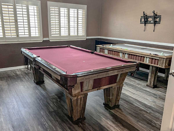 Texas Mustang Pool Table