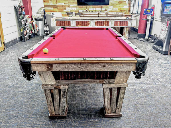 Texas Mustang Pool Table