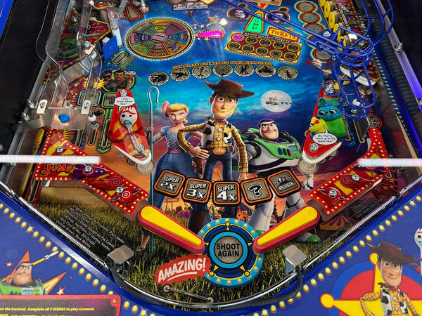 Toy Story Pinball Display Frisco "As Is"
