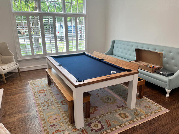 Penelope II Pool Table + Dining Top