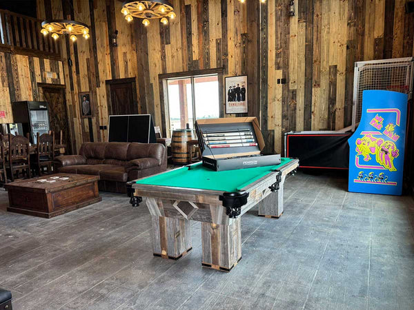 Texas Bronco Pool Table