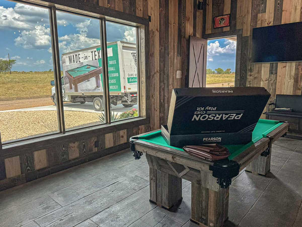 Texas Bronco Pool Table