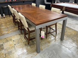Harper 9' Shuffleboard Table Dining Package - Display Model